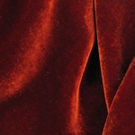 Burnt Orange Silk Velvet